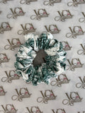 Autumn evergreen scrunchie