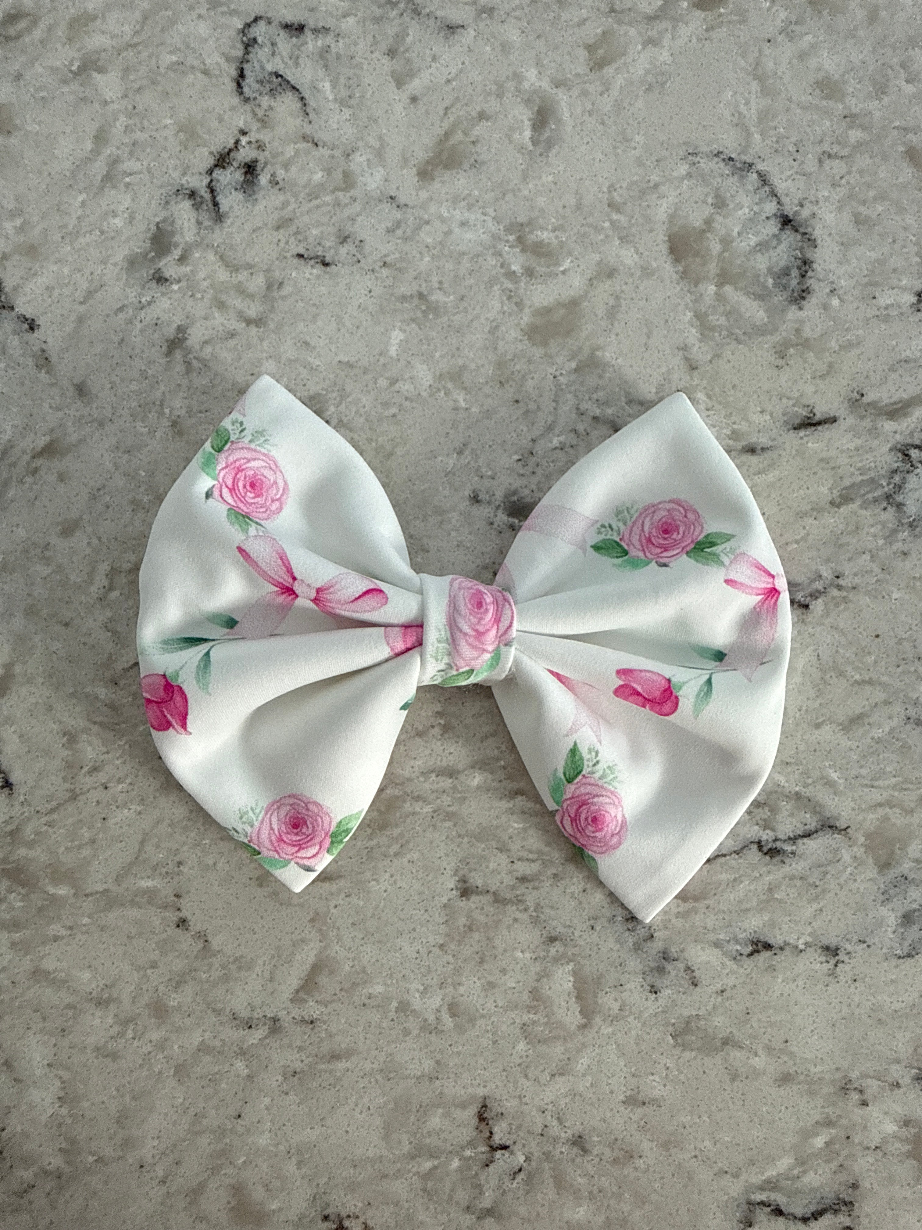 Rosy Belle hair bow
