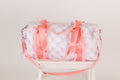 Rose buds and ribbons sports bag