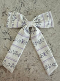 LILAC BELLE WATERFALL BOW