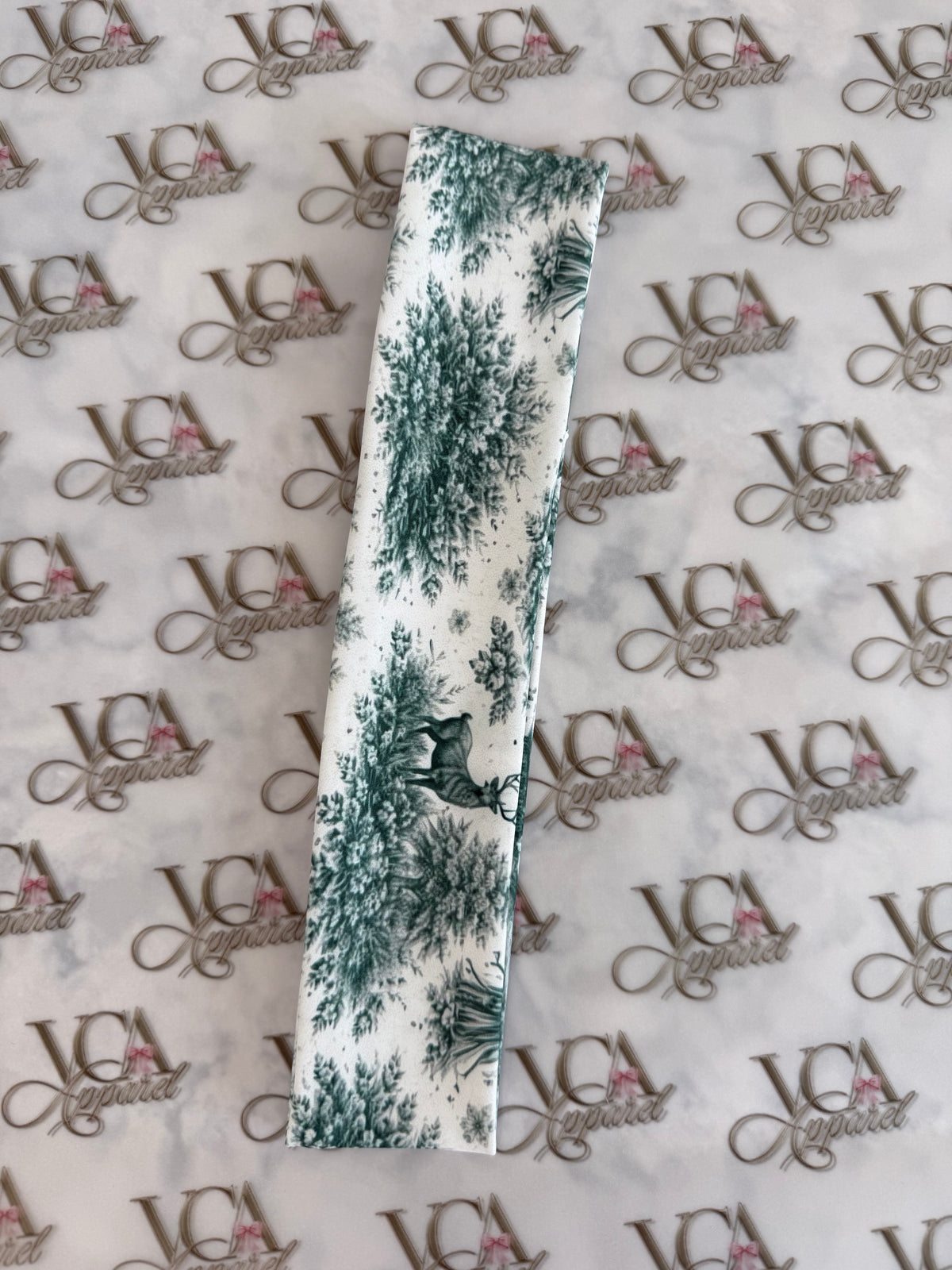 Autumn evergreen headband