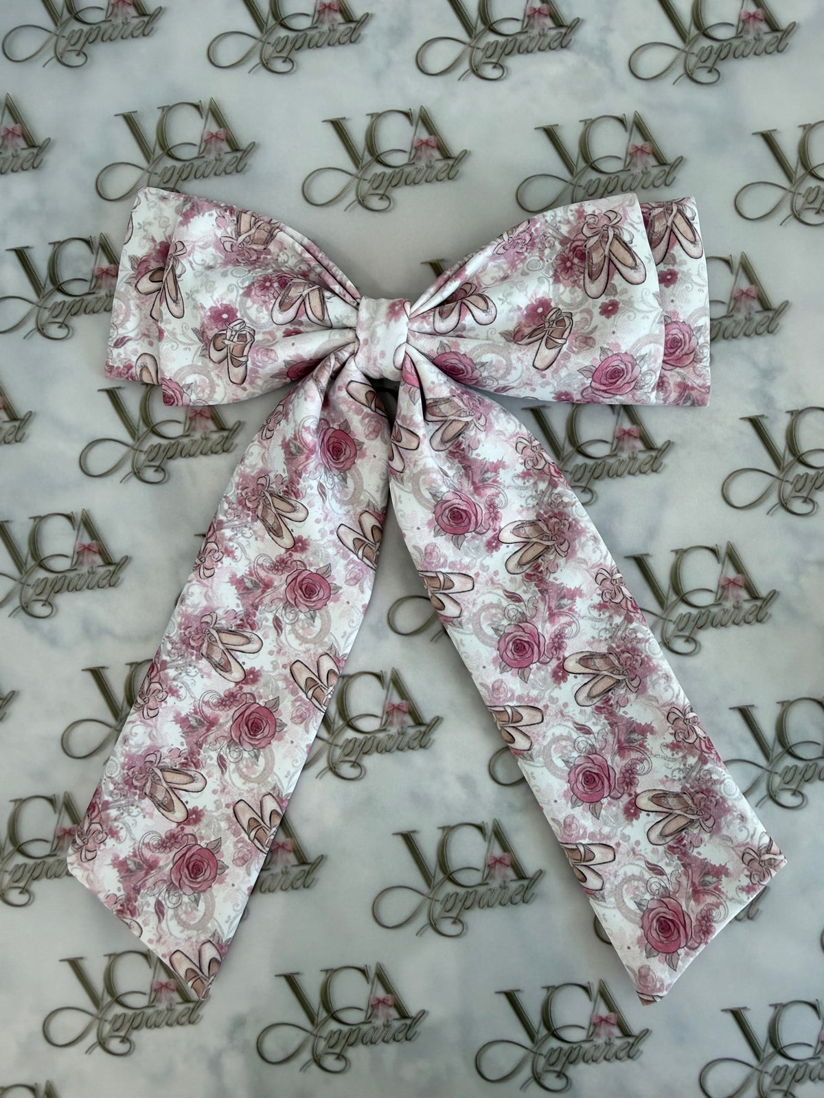 Ballet blossom waterfall bow
