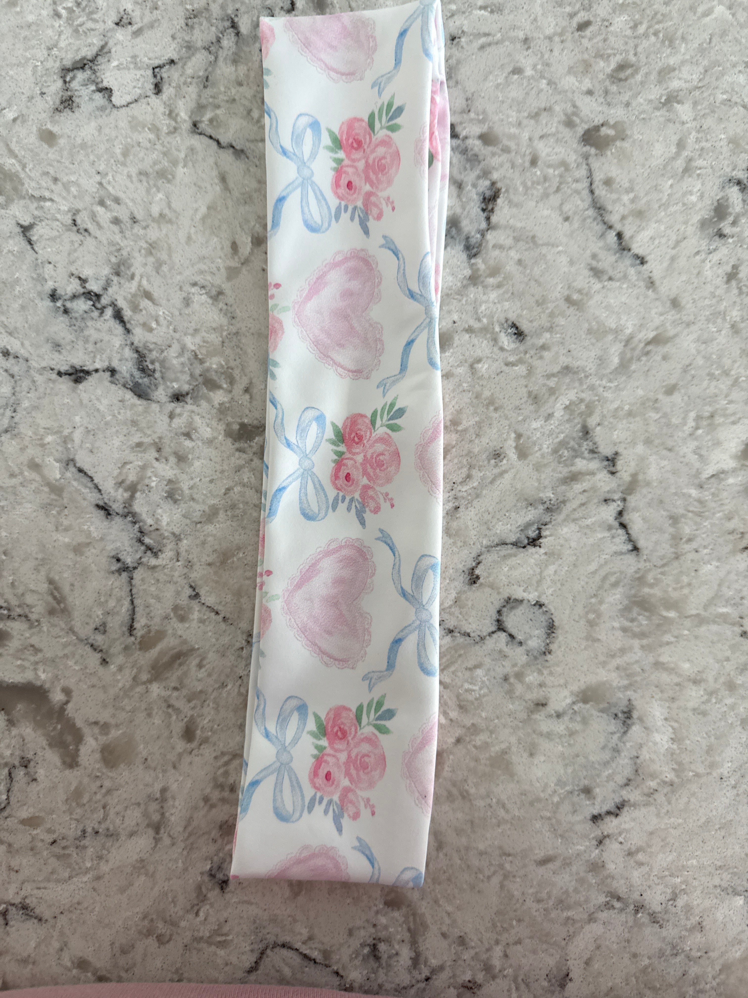 Rose buds and ribbons 0.2 headband