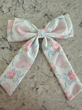 Rose buds and ribbons 0.2 waterfall bow