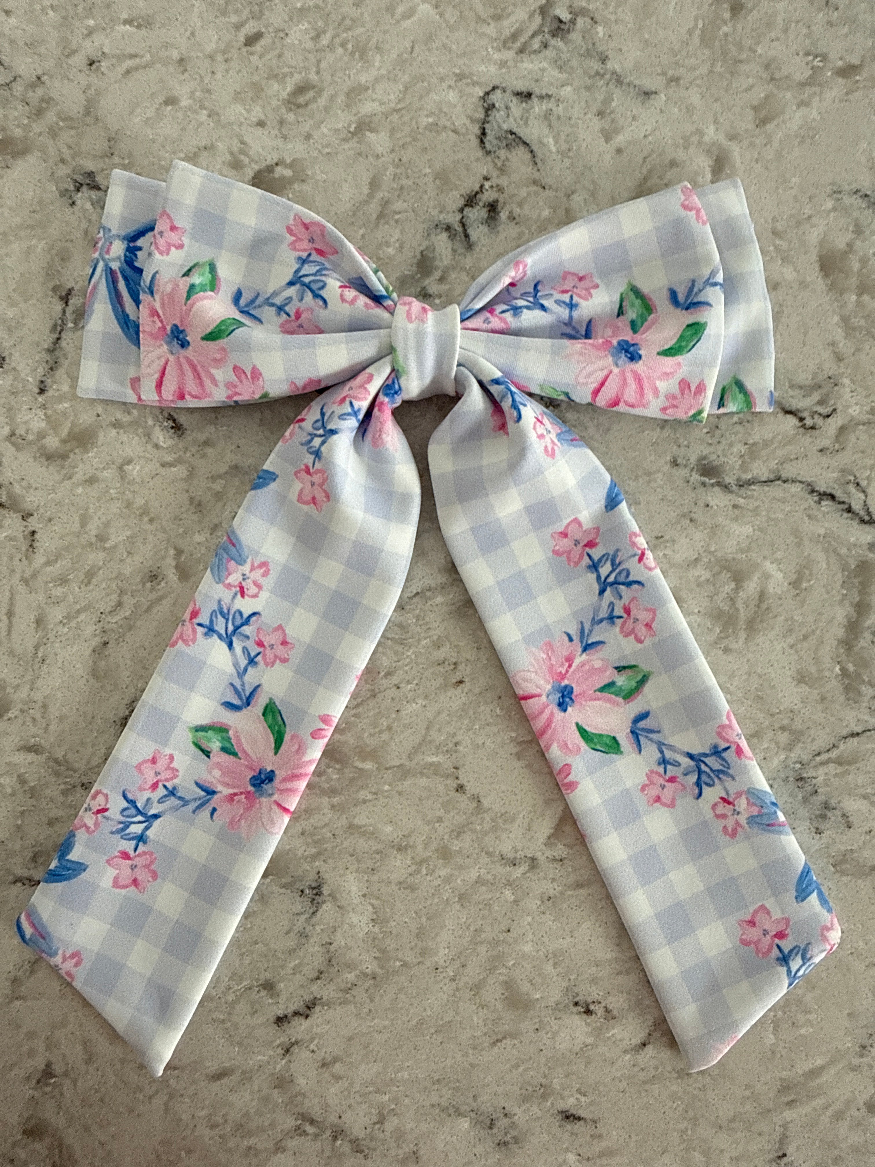 Blooming bows waterfall bow