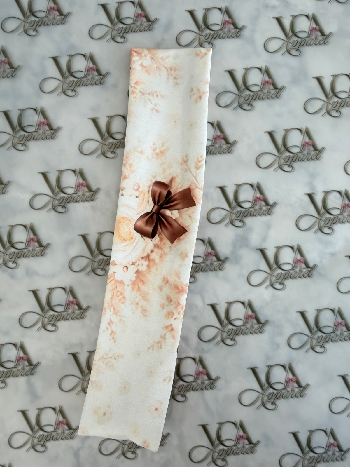 Cocoa rose headband